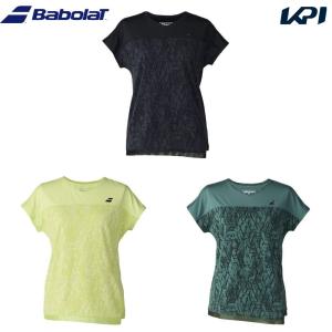 バボラ Babolat テニスウェア レディース PLAY SHORT SLEEVE SHIRT ショートスリーブシャツ BWG6371 2026FW