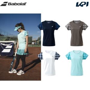 バボラ Babolat テニスウェア レディース PURE ショートスリーブシャツ BWP3528 2023SS 2月発売予定 予約