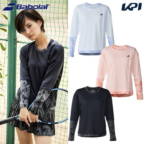 バボラ Babolat テニスウェア レディース PLAY LONG SLEEVE SHIRT LO...