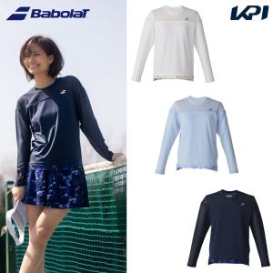 バボラ Babolat テニスウェア レディース PLAY LONG SLEEVE SHIRT ロングスリーブシャツ BWP6573 2026FW