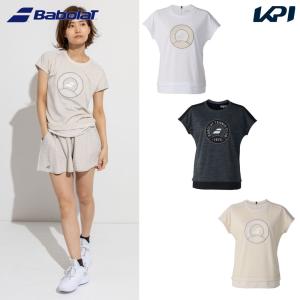 バボラ Babolat テニスウェア レディース PLAY SHORT SLEEVE SHIRT ショートスリーブシャツ BWP6577 2026FW