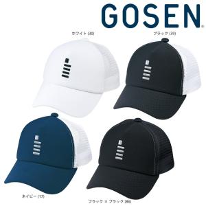 ゴーセン GOSEN テニスキャップ・バイザー  メッシュキャップ C1800｜kpi