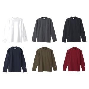 チャンピオン Champion カジュアルウェア ユニセックス MOCKNECK LONG SLEEVE T-SHIRT モックネック 長袖Ｔシャツ C3-S402 2020FW｜kpi