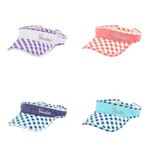 パラディーゾ PARADISO テニスキャップ・バイザー レディース