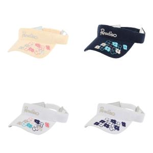 パラディーゾ PARADISO テニスキャップ・バイザー レディース