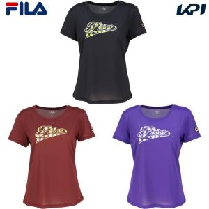 フィラ FILA テニスウェア レディース グラフィックTシャツ CZ6SGW056 2026SS