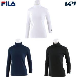 フィラ FILA テニスウェア レディース WメッシュハイネックL/Sシャツ CZ6XGW012 2026SS
