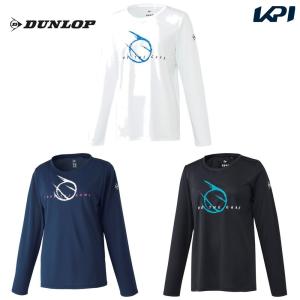 ダンロップ DUNLOP テニスウェア レディース ロングスリーブTシャツ DAL-8122W 2021SS