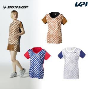 ダンロップ DUNLOP テニスウェア レディース   ゲームシャツ DAP-1422W 2024SS｜kpi
