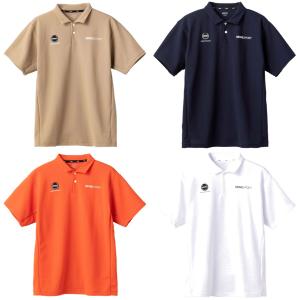 デサント DESCENTE フィットネスウェア メンズ SUNSCREEN 鬼鹿の子 カラーロゴ POLO DMMVJA70 2023SS｜kpi