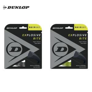 ダンロップ DUNLOP テニスガット・ストリング  EXPLOSIVE BITE エクスプロッシブ・バイト 単張 12m DST11011｜KPI