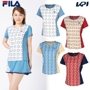 「最短当日出荷」フィラ FILA テニスウェア レディース ゲームシャツ EL0201 2025FW
