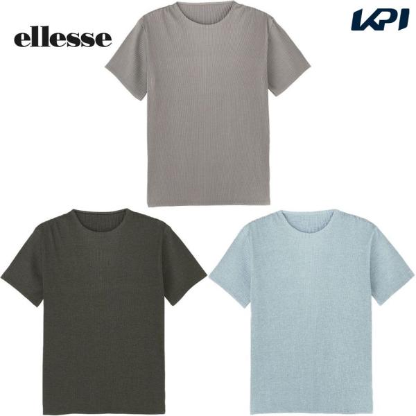 エレッセ Ellesse テニスウェア メンズ プレイプリーツSS Tシャツ EM023154 20...