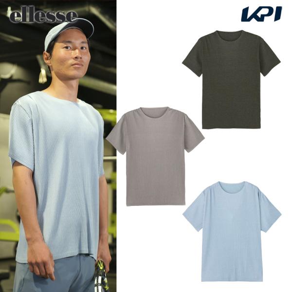 エレッセ Ellesse テニスウェア メンズ play プレイプリーツショートスリーブティ 半袖T...