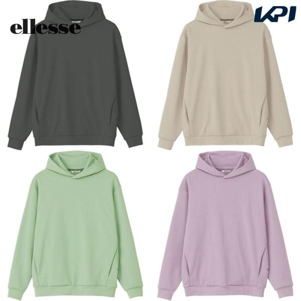 エレッセ Ellesse テニスウェア メンズ   コンフォートフーディ EM323361 2023...