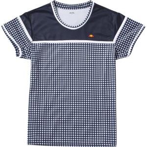 エレッセ Ellesse テニスウェア レディース ショートスリーブチームクルー ETS0811L-NG 2018｜kpi