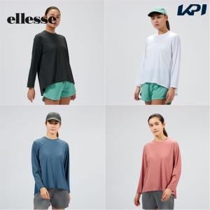 エレッセ Ellesse テニスウェア レディース ハイブリッドロングスリーブシャツ