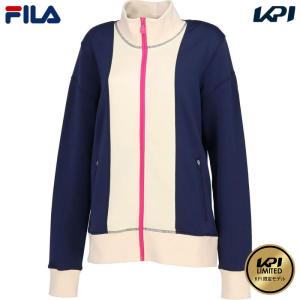 フィラ FILA テニスウェア レディース TRACK JACKET トラックジャケット KPI限定モデル FBM5057 2023FW 『即日出荷』｜kpi