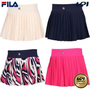 フィラ FILA テニスウェア レディース PLEATED MOVEN スコート インナースパッツ付き  スカート KPI限定モデル FBM5059 2023FW 『即日出荷』｜kpi