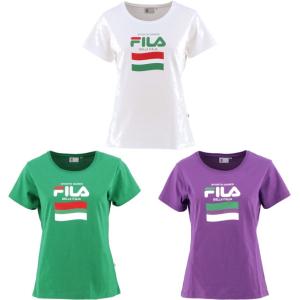 フィラ FILA カジュアルウェア レディース ヘリテージ クルーネックTシャツ FS3136 2022SS