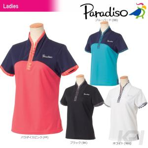 PARADISO パラディーゾ 「レディース半袖ゲームシャツ ICL02A」テニスウェア「2017FW」｜kpi