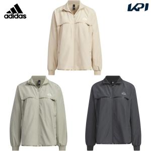 アディダス adidas マルチSPウェア レディース   ワーディング ルーズフィット ウーブンジャケット JSY16 2024SS｜kpi