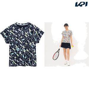 「最短当日出荷」ルコック le coq sportif テニスウェア レディース ロゴグラフィックゲームシャツ LN5SHT30L 2025SS
