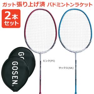 「2本セット」「ガット張り上げ済み」ゴーセン GOSEN