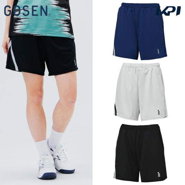 ゴーセン GOSEN テニスウェア レディース   ハーフパンツ PP2501 2025SS