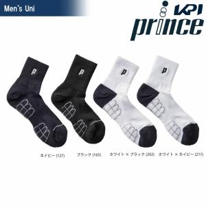 プリンス Prince テニスウェア メンズ 極厚レッグホールドショートソックス PS278 2019SS｜kpi