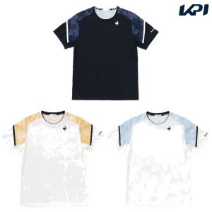 ルコック le coq sportif テニスウェア メンズ 涼感グラフィックゲームシャツ QTMVJA03 2023SS｜kpi