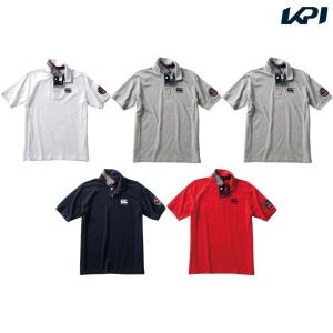 カンタベリー CANTERBURY ラグビーウェア メンズ S/S RUGGER POLO  RA30074 2021SS 『即日出荷』｜kpi