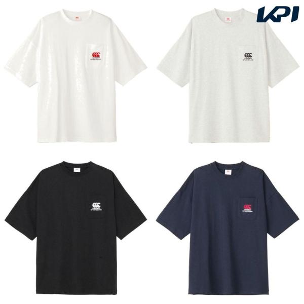 カンタベリー CANTERBURY ラグビーウェア メンズ   ショートスリーブヘビークルーポ  R...