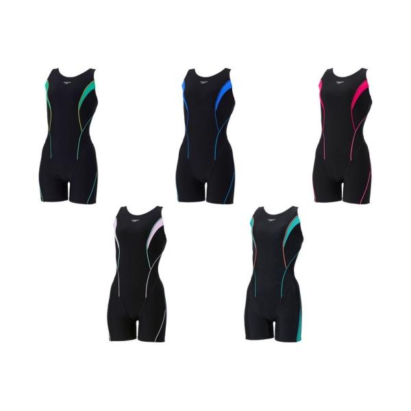 スピード Speedo 水泳水着 レディース   Feel Up Loosen Half Knees...