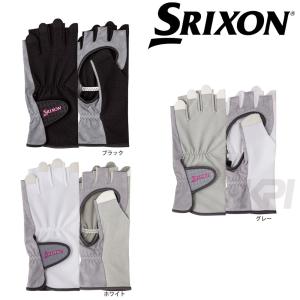 SRIXON スリクソン 「レディース グローブ ハーフタイプ 両手セット SGG-0710」 『即日出荷』｜kpi