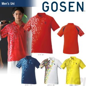 GOSEN ゴーセン 「UNI  ゲームシャツ T1718」テニスウェア「2017FW」｜kpi