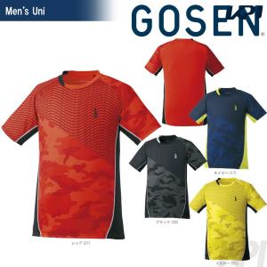 GOSEN ゴーセン 「UNI  ゲームシャツ T1724」テニスウェア「2017FW」｜kpi