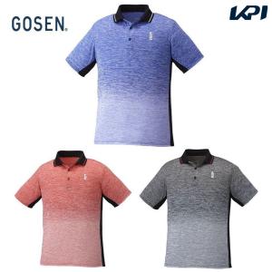 ゴーセン GOSEN テニスウェア ユニセックス ゲームシャツ T1950 2019FW｜kpi