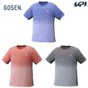 ゴーセン GOSEN テニスウェア ユニセックス ゲームシャツ T1952 2019FW｜kpi