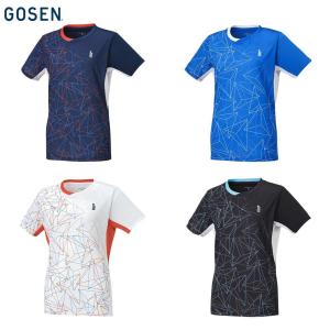 ゴーセン GOSEN テニスウェア レディース ゲームシャツ T2205 2022SS 3月末発売予定 予約