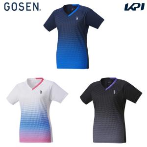 ゴーセン GOSEN テニスウェア レディース   ゲームシャツ T2411 2024SS｜kpi