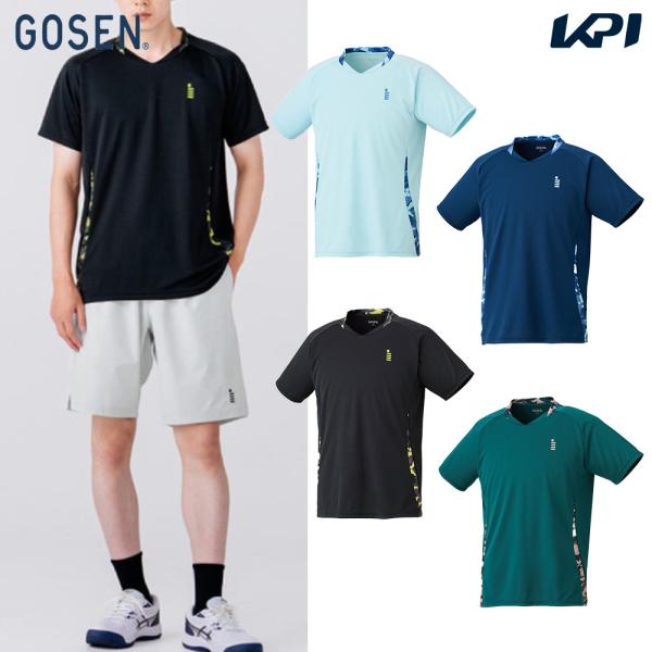 ゴーセン GOSEN テニスウェア ユニセックス   ゲームシャツ T2622 2026SS