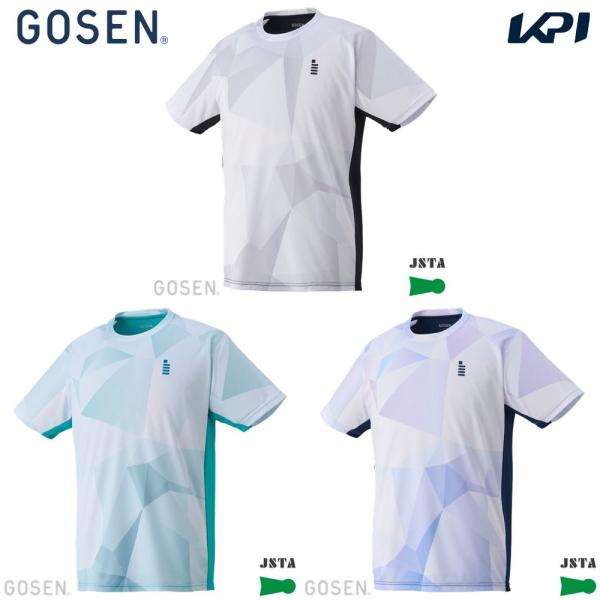 ゴーセン GOSEN テニスウェア ユニセックス   ユニ ゲームシャツ T2642 2026FW
