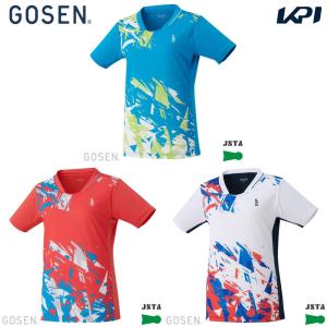 ゴーセン GOSEN テニスウェア レディース レディース ゲームシャツ T2653 2026FW