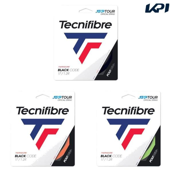 『即日出荷』テクニファイバー Tecnifibre テニスガット・ストリング  BLACK CODE...
