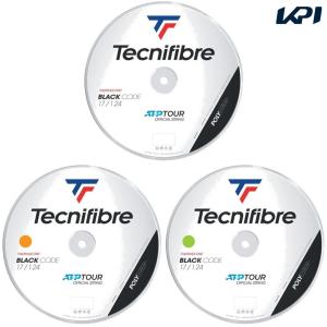 テクニファイバー Tecnifibre テニスガット ストリング  BLACK CODE  ブラックコード  1.24mm  200mロール TFR411 TFSR401