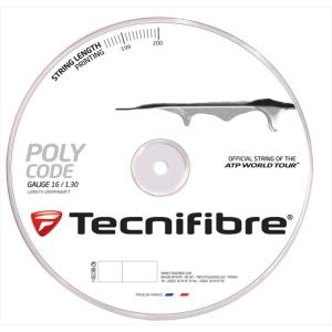 Tecnifibre テクニファイバー 「POLY CODE ポリコード  200mロール TFR512」硬式テニスストリング ガット｜kpi