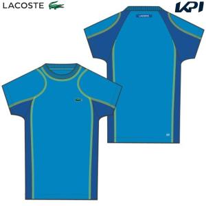 ラコステ LACOSTE テニスウェア メンズ テクニカルカッティング鹿の子地テニスTシャツ TH5198-10-CDD 2023SS『即日出荷』