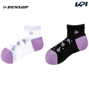 ダンロップ DUNLOP テニスアクセサリー レディース   レディスソックス  ショート  TPO-6642W｜KPI