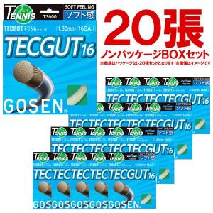 ゴーセン GOSEN テックガット16 ロール販売 TS6001 テニス ガット :gos 